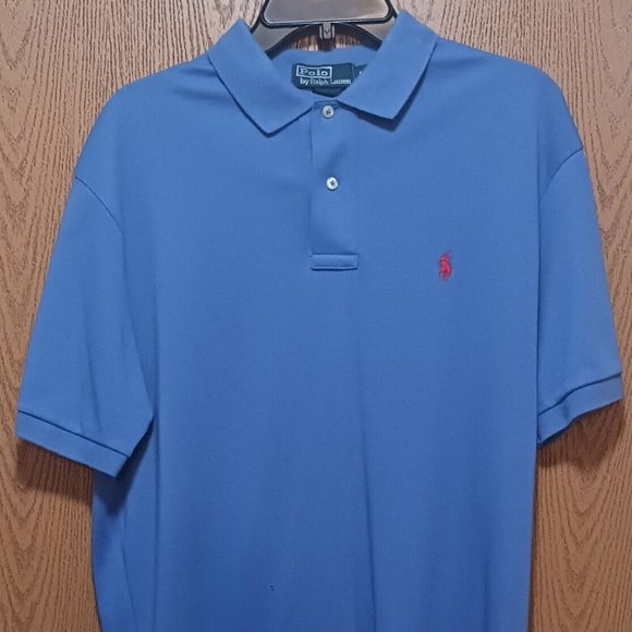 Polo Ralph Lauren Other - Polo (Ralph Lauren)-(Light Blue)-(Pre-owned)-(Size M)-$20.00